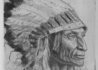 Otto Quante - Fremde Welten - Sioux-Indianer